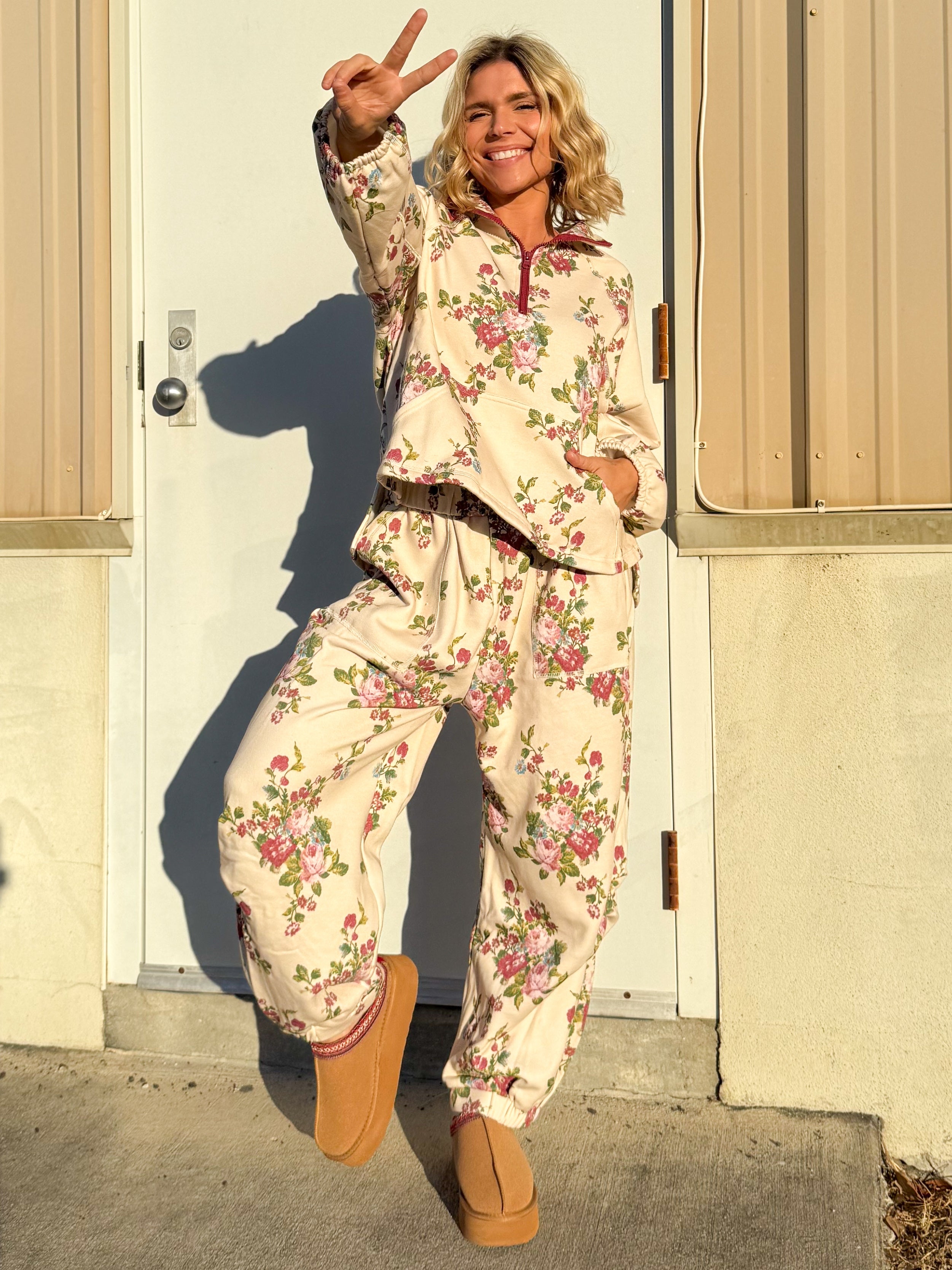 Sweet Serenity Set-240 ACTIVEWEAR/SETS-Davi & Dani-Heathered Boho Boutique, Women's Fashion and Accessories in Palmetto, FL