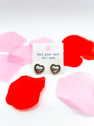 Rope My Heart Studs-310 Jewelry-Leemode-Heathered Boho Boutique, Women's Fashion and Accessories in Palmetto, FL