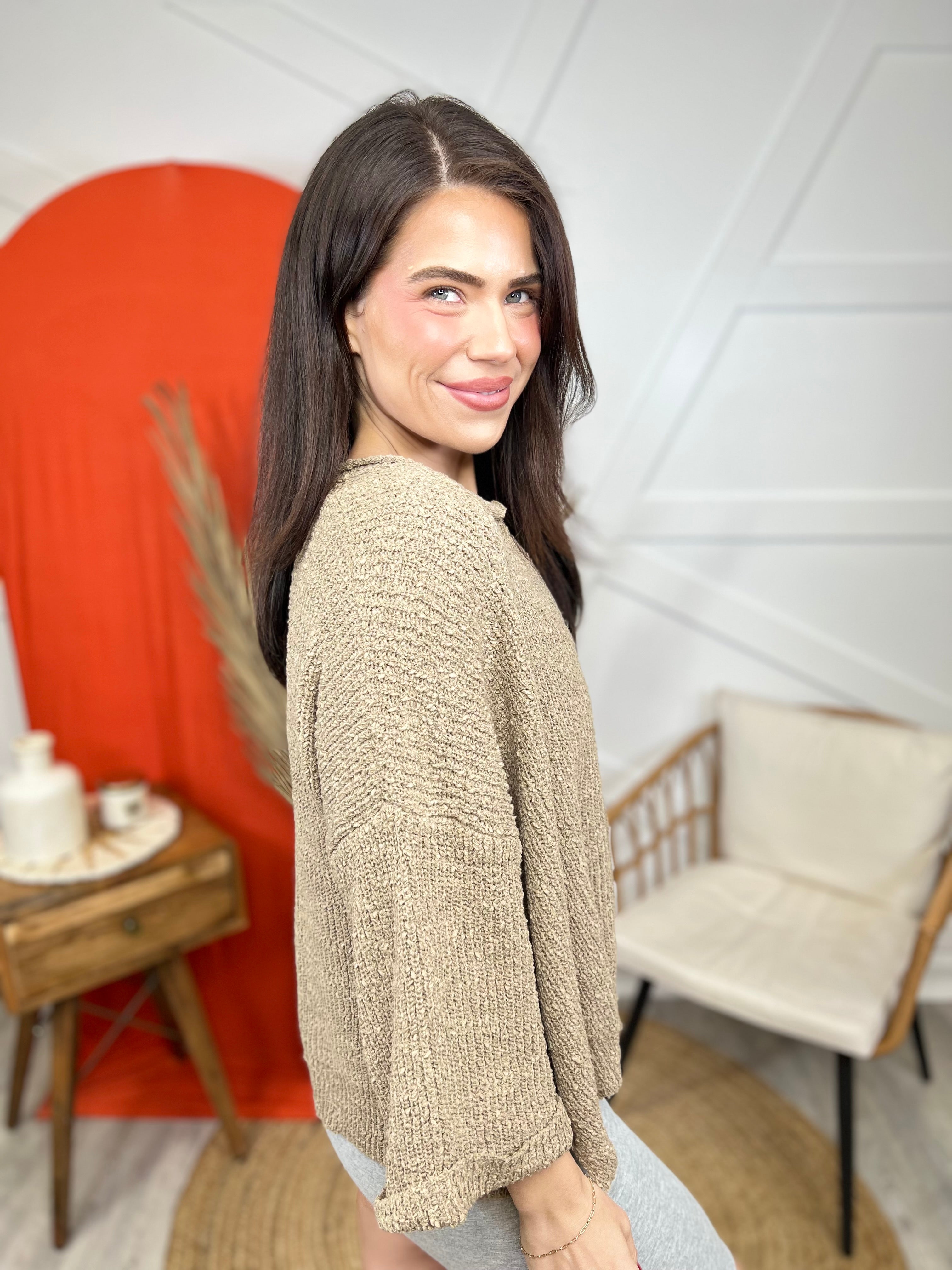 Hangout Sweater-125 SWEATER-Sew In Love-Heathered Boho Boutique, Women's Fashion and Accessories in Palmetto, FL