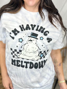 I'm Having a Meltdown Graphic Tee-130 Graphic Tees-Heathered Boho-Heathered Boho Boutique, Women's Fashion and Accessories in Palmetto, FL