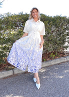 All Flow Dress-230 DRESSES/JUMPSUITS/ROMPERS-SHE + SKY-Heathered Boho Boutique, Women's Fashion and Accessories in Palmetto, FL