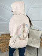 RESTOCK: Protect Your Peace Hoodie-210 Hoodies-Easel-Heathered Boho Boutique, Women's Fashion and Accessories in Palmetto, FL