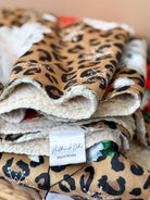 Leopard Santa Cloud Luxe Blanket-340 Other Accessories-Heathered Boho-Heathered Boho Boutique, Women's Fashion and Accessories in Palmetto, FL