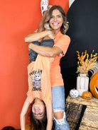 Hanging With My Mini Graphic Tee-130 Graphic Tees-Heathered Boho-Heathered Boho Boutique, Women's Fashion and Accessories in Palmetto, FL