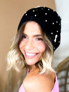 The Bow Sweet Beanie-340 OTHER ACCESSORIES-ZENANA-Heathered Boho Boutique, Women's Fashion and Accessories in Palmetto, FL