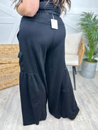 Roll With It Cargo Pants-150 PANTS-Davi & Dani-Heathered Boho Boutique, Women's Fashion and Accessories in Palmetto, FL