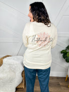 Custom Heathered Boho Graphic Long Sleeve-120 Long Sleeve Tops-Heathered Boho-Heathered Boho Boutique, Women's Fashion and Accessories in Palmetto, FL