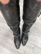 On the Ride Boots - Distressed Black-350 SHOES-Forever Link-Heathered Boho Boutique, Women's Fashion and Accessories in Palmetto, FL