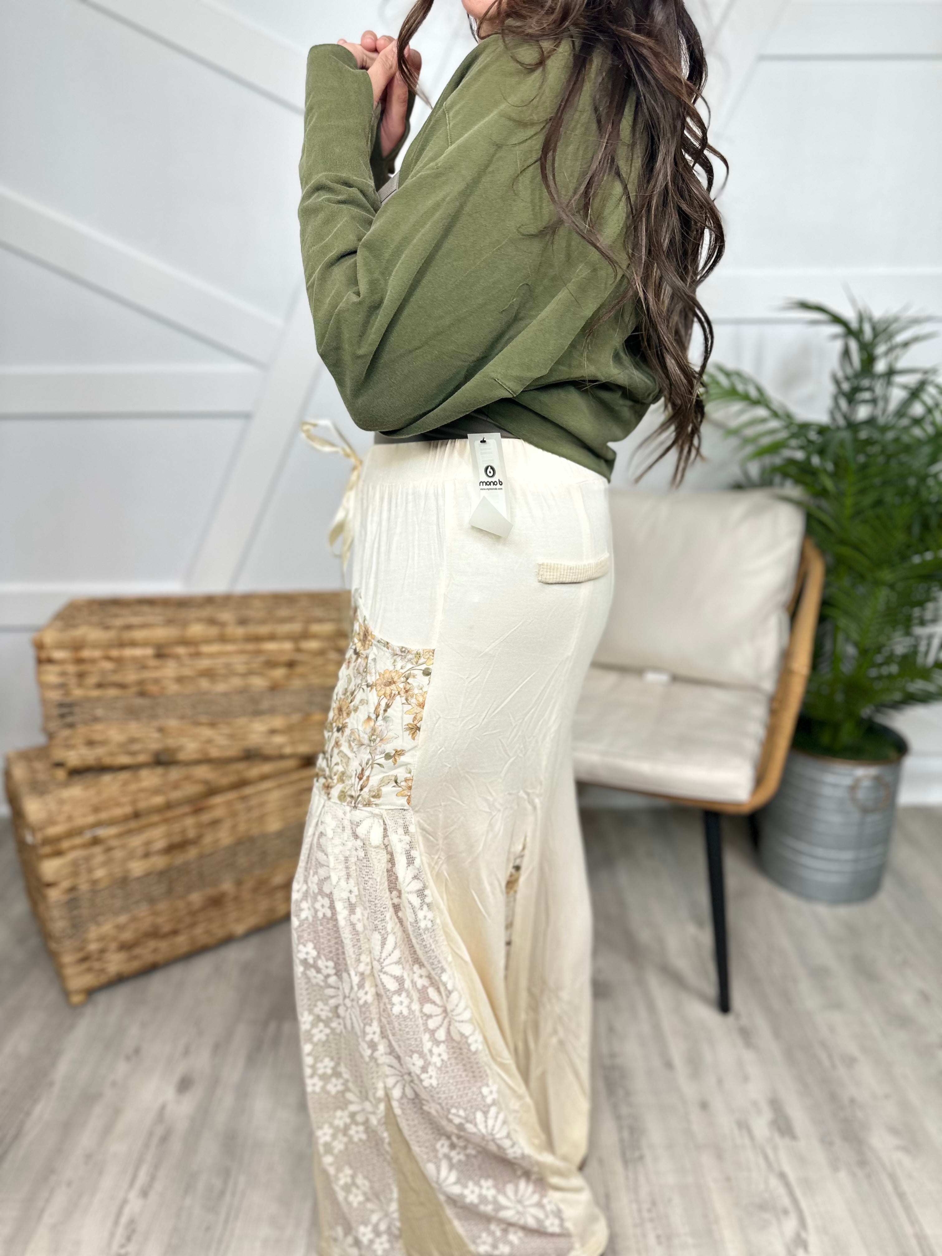 Doing the Most Pants by Pol-150 PANTS-POL-Heathered Boho Boutique, Women's Fashion and Accessories in Palmetto, FL