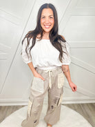 A Million Little Things Joggers - Cement (XS- 2X)-190 JEANS-Pol-Heathered Boho Boutique, Women's Fashion and Accessories in Palmetto, FL