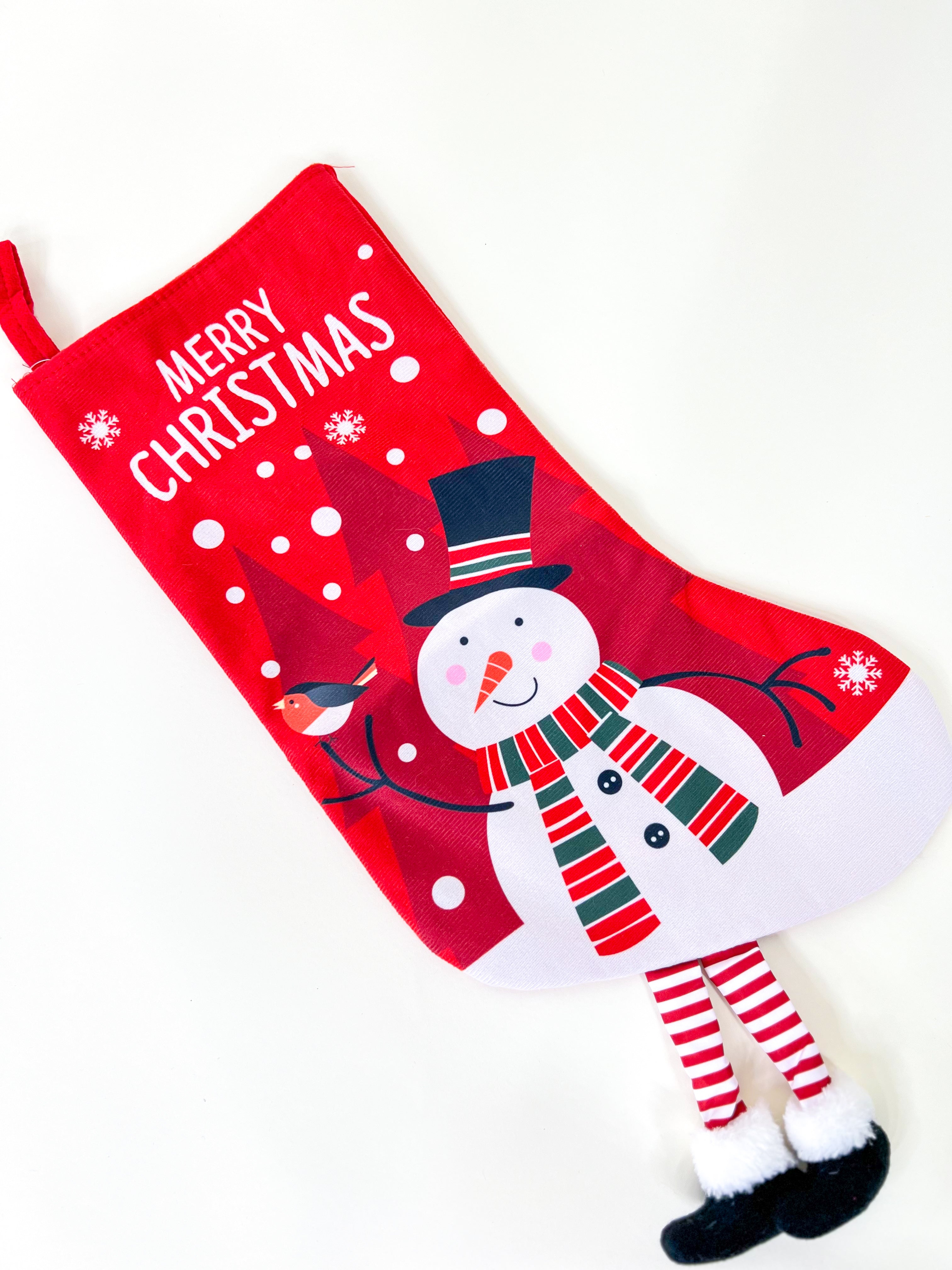 Printed Christmas Stocking-340 Other Accessories-Trendsi-Heathered Boho Boutique, Women's Fashion and Accessories in Palmetto, FL