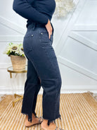 Wild West Horseshoe Jeans-190 Jeans-Saige-Heathered Boho Boutique, Women's Fashion and Accessories in Palmetto, FL