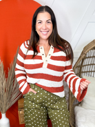 Stick to the Pattern Sweater-125 SWEATER-SEW IN LOVE-Heathered Boho Boutique, Women's Fashion and Accessories in Palmetto, FL