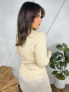 Hop Skip and a Jump Sweater-125 Sweater-White Birch-Heathered Boho Boutique, Women's Fashion and Accessories in Palmetto, FL