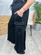 Roll With It Cargo Pants-150 PANTS-Davi & Dani-Heathered Boho Boutique, Women's Fashion and Accessories in Palmetto, FL