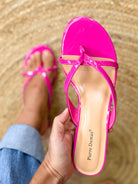 Perla Heels - Fuchsia-350 SHOES-Pierre Dumas-Heathered Boho Boutique, Women's Fashion and Accessories in Palmetto, FL