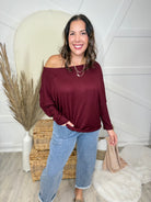 At Last Long Sleeve Top-120 Long Sleeve Tops-White Birch-Heathered Boho Boutique, Women's Fashion and Accessories in Palmetto, FL