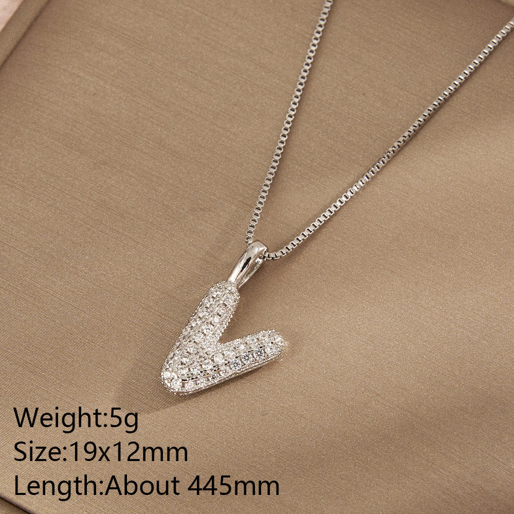 All About YOU Initial Necklace-310 JEWELRY-NIHAO JEWELRY-Heathered Boho Boutique, Women's Fashion and Accessories in Palmetto, FL