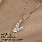 All About YOU Initial Necklace-310 JEWELRY-NIHAO JEWELRY-Heathered Boho Boutique, Women's Fashion and Accessories in Palmetto, FL