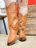 Dixie Boots - New Tan-350 SHOES-Pierre Dumas-Heathered Boho Boutique, Women's Fashion and Accessories in Palmetto, FL