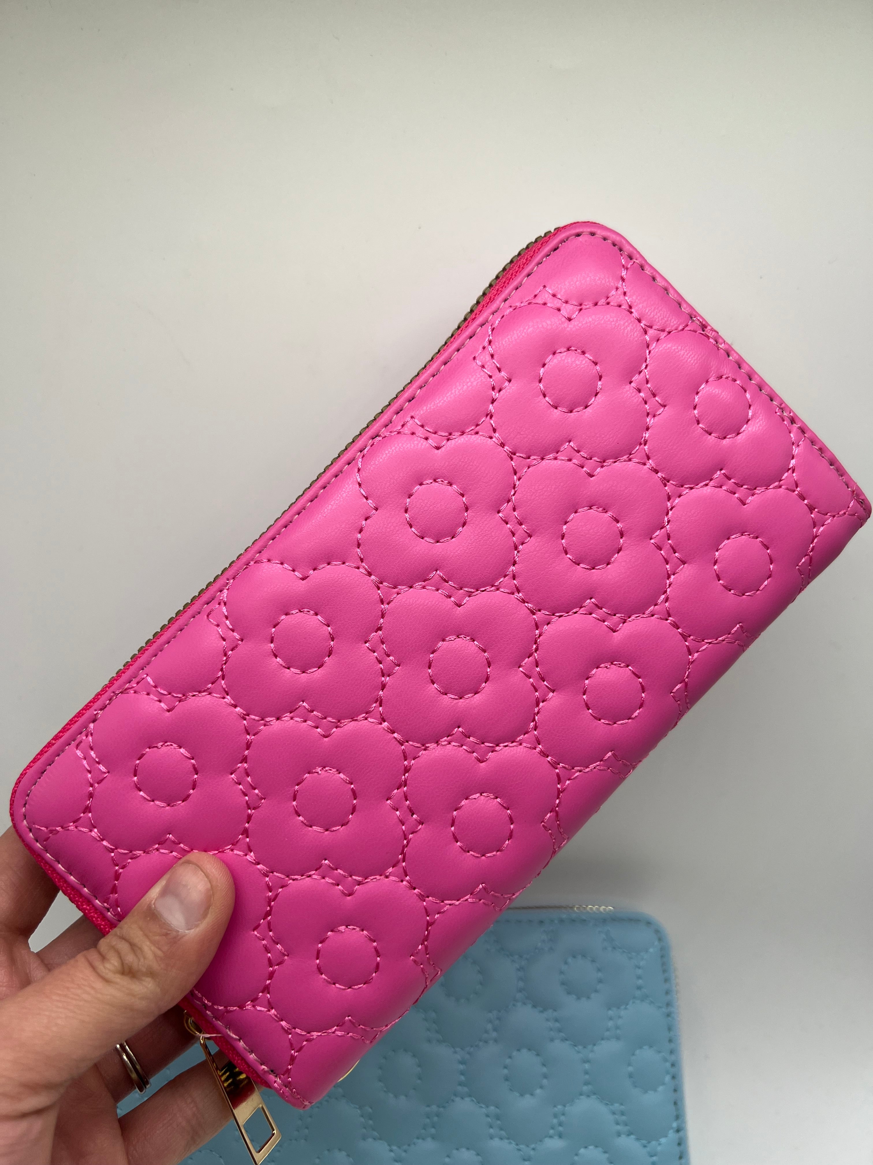 Hidden Floral Wristlet Wallet-320 BAGS-UNNI-Heathered Boho Boutique, Women's Fashion and Accessories in Palmetto, FL