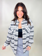 Perfect Storm Shacket-200 Jackets/Shackets-WHITE BIRCH-Heathered Boho Boutique, Women's Fashion and Accessories in Palmetto, FL