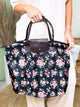 Garden Foldable Tote Bag-320 Bags-Clovered Accessories-Heathered Boho Boutique, Women's Fashion and Accessories in Palmetto, FL