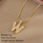 All About YOU Initial Necklace-310 JEWELRY-NIHAO JEWELRY-Heathered Boho Boutique, Women's Fashion and Accessories in Palmetto, FL