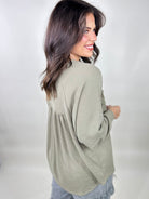 Little Things Long Sleeve Top-120 Long Sleeve Tops-Sew In Love-Heathered Boho Boutique, Women's Fashion and Accessories in Palmetto, FL