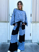 The Blue Skies Pants-150 PANTS-HEIMISH-Heathered Boho Boutique, Women's Fashion and Accessories in Palmetto, FL