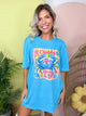 Crabby with a Bow Graphic Tee-130 Graphic Tees-Heathered Boho-Heathered Boho Boutique, Women's Fashion and Accessories in Palmetto, FL