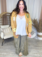 Great Company Cardigan-220 Cardigans/ Kimonos-Davi & Dani-Heathered Boho Boutique, Women's Fashion and Accessories in Palmetto, FL