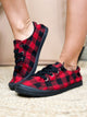 Make A Statement Comfort Sneakers - Black Red-350 SHOES-FASHION EMPORIO-Heathered Boho Boutique, Women's Fashion and Accessories in Palmetto, FL
