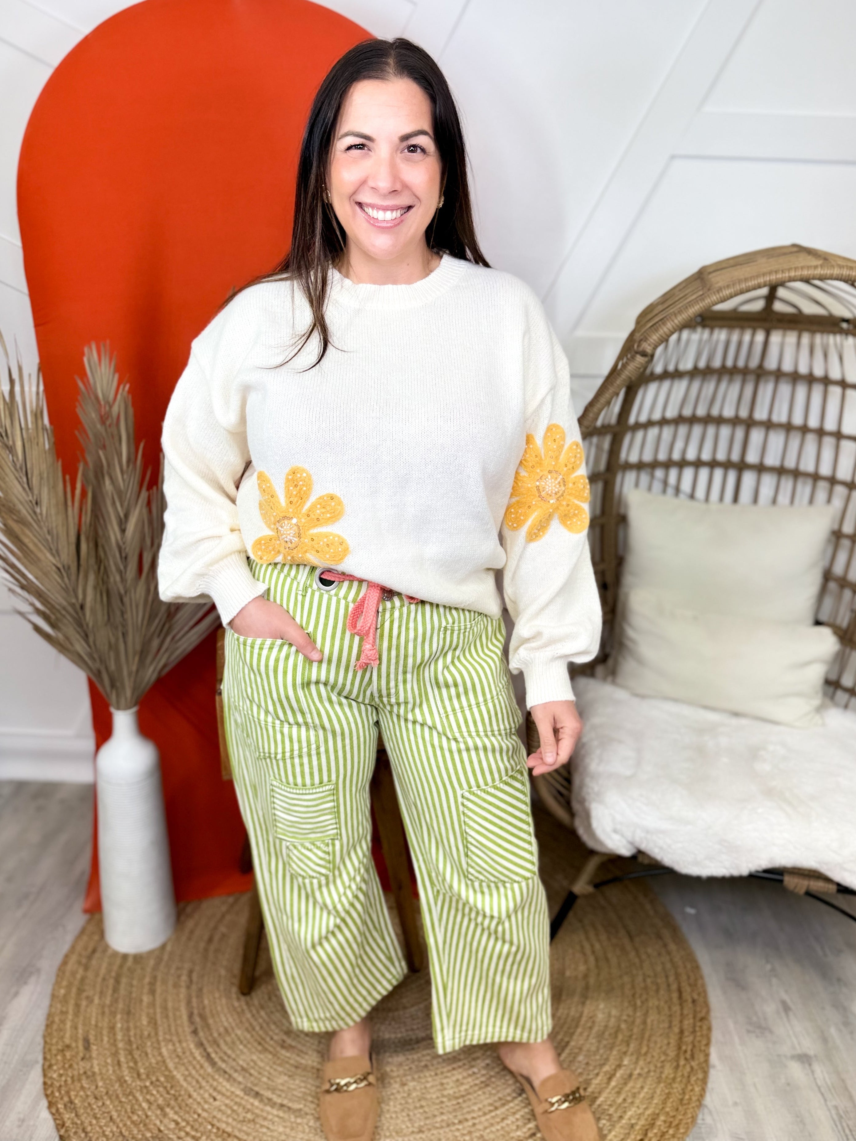 Metro Barrel Pants-150 PANTS-BIBI-Heathered Boho Boutique, Women's Fashion and Accessories in Palmetto, FL