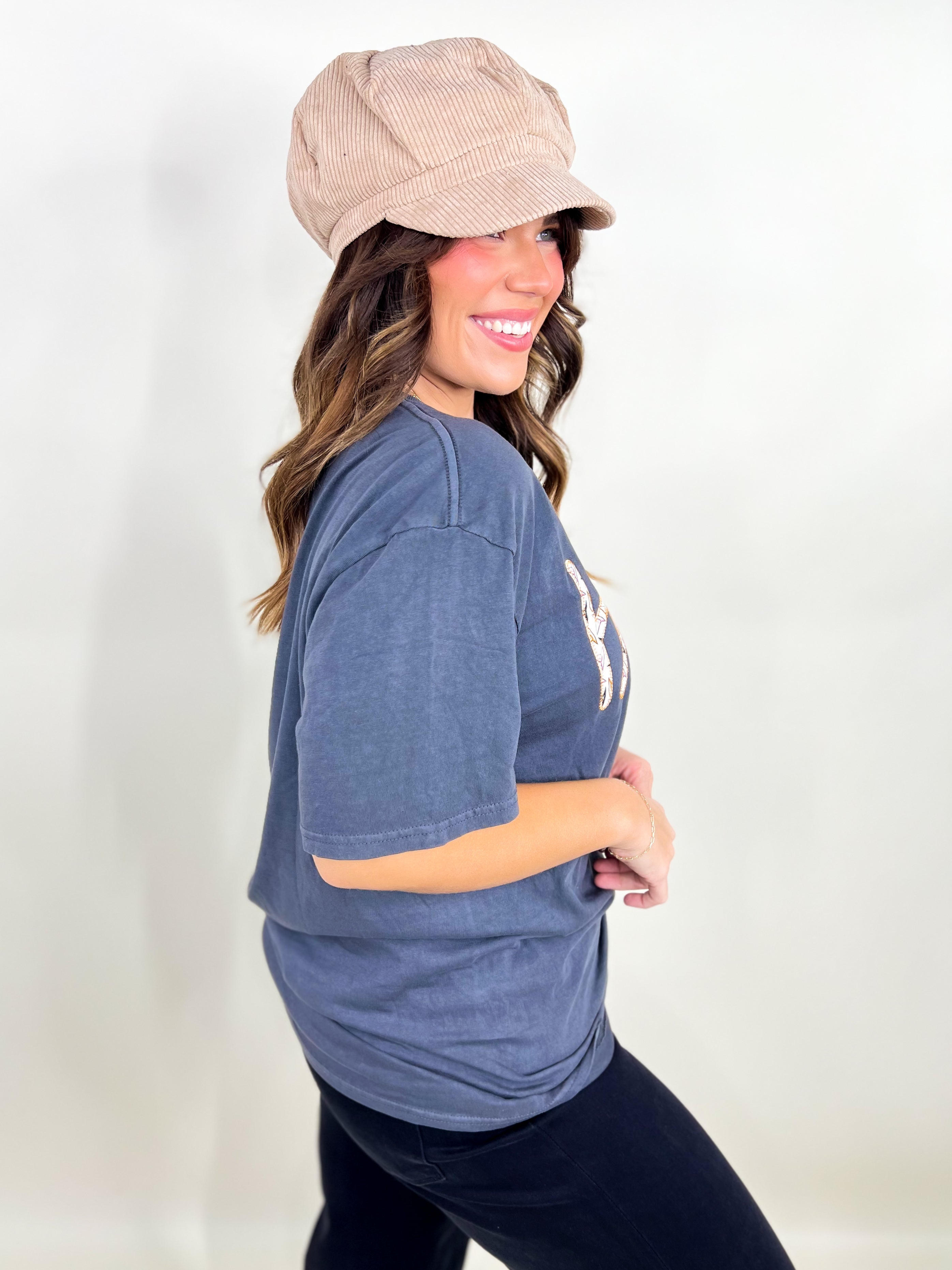 Hocus Pocus Witch Hat Tee-130 Graphic Tees-SOUTHERN BELLE-Heathered Boho Boutique, Women's Fashion and Accessories in Palmetto, FL