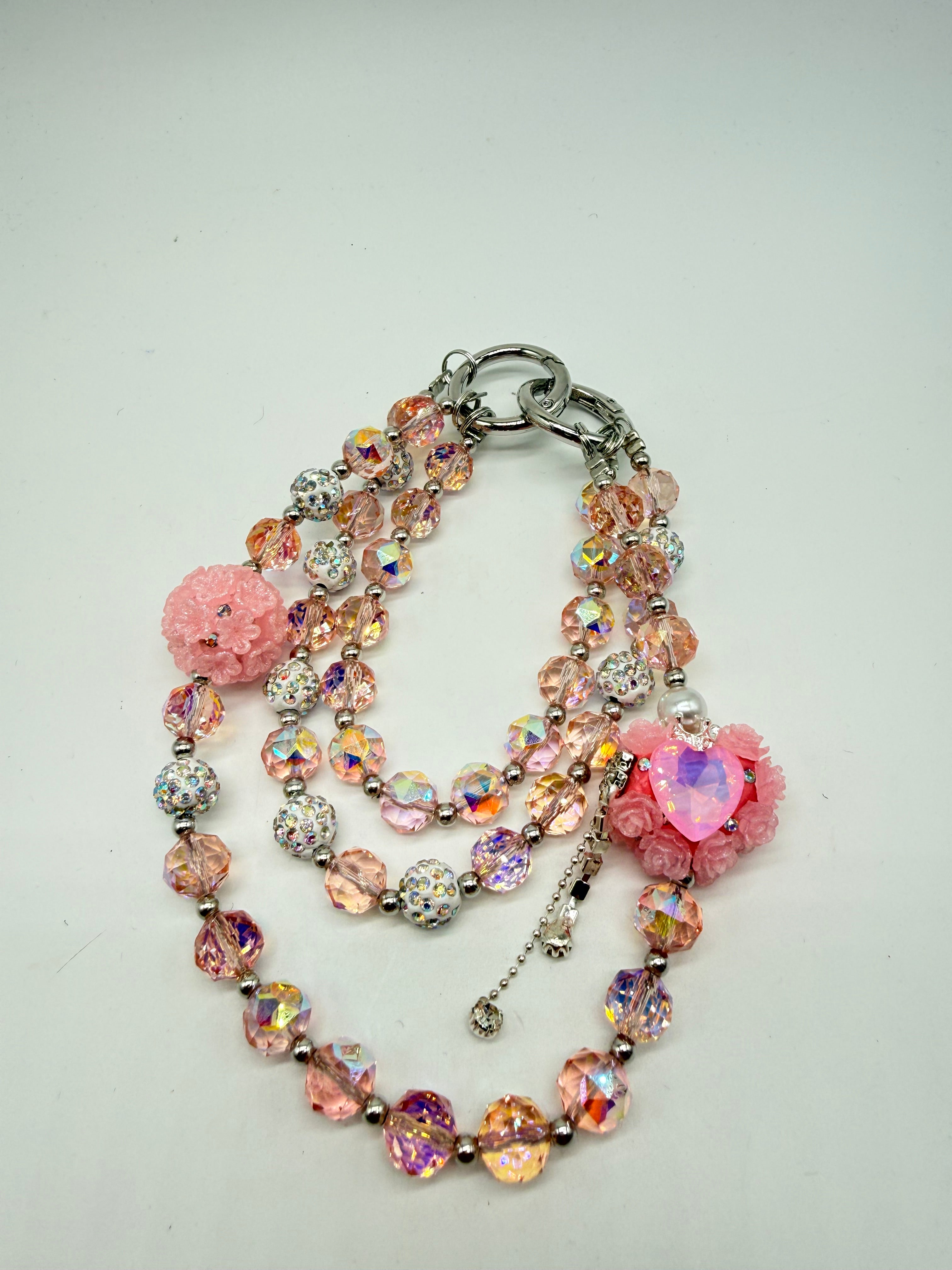 Blush Crush Luxe Charm Chain-340 Other Accessories-Heathered Boho-Heathered Boho Boutique, Women's Fashion and Accessories in Palmetto, FL