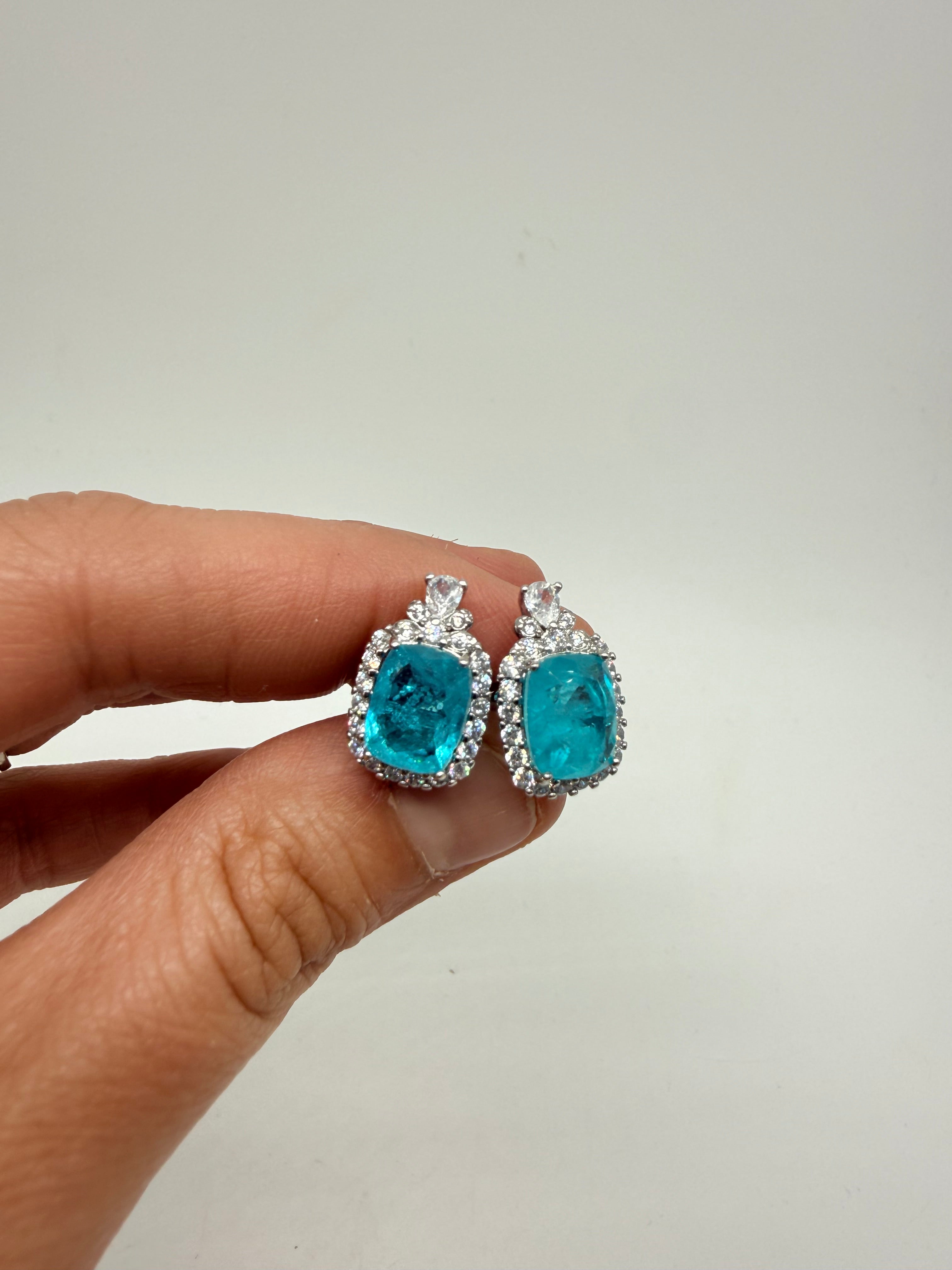 Ice Beauty Studs-310 Jewelry-NIHAO JEWELRY-Heathered Boho Boutique, Women's Fashion and Accessories in Palmetto, FL