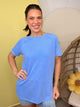 Daylight Top-110 SHORT SLEEVE TOP-ZENANA-Heathered Boho Boutique, Women's Fashion and Accessories in Palmetto, FL