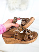 Mic Drop Wedges - Tan-350 Shoes-Corkys-Heathered Boho Boutique, Women's Fashion and Accessories in Palmetto, FL