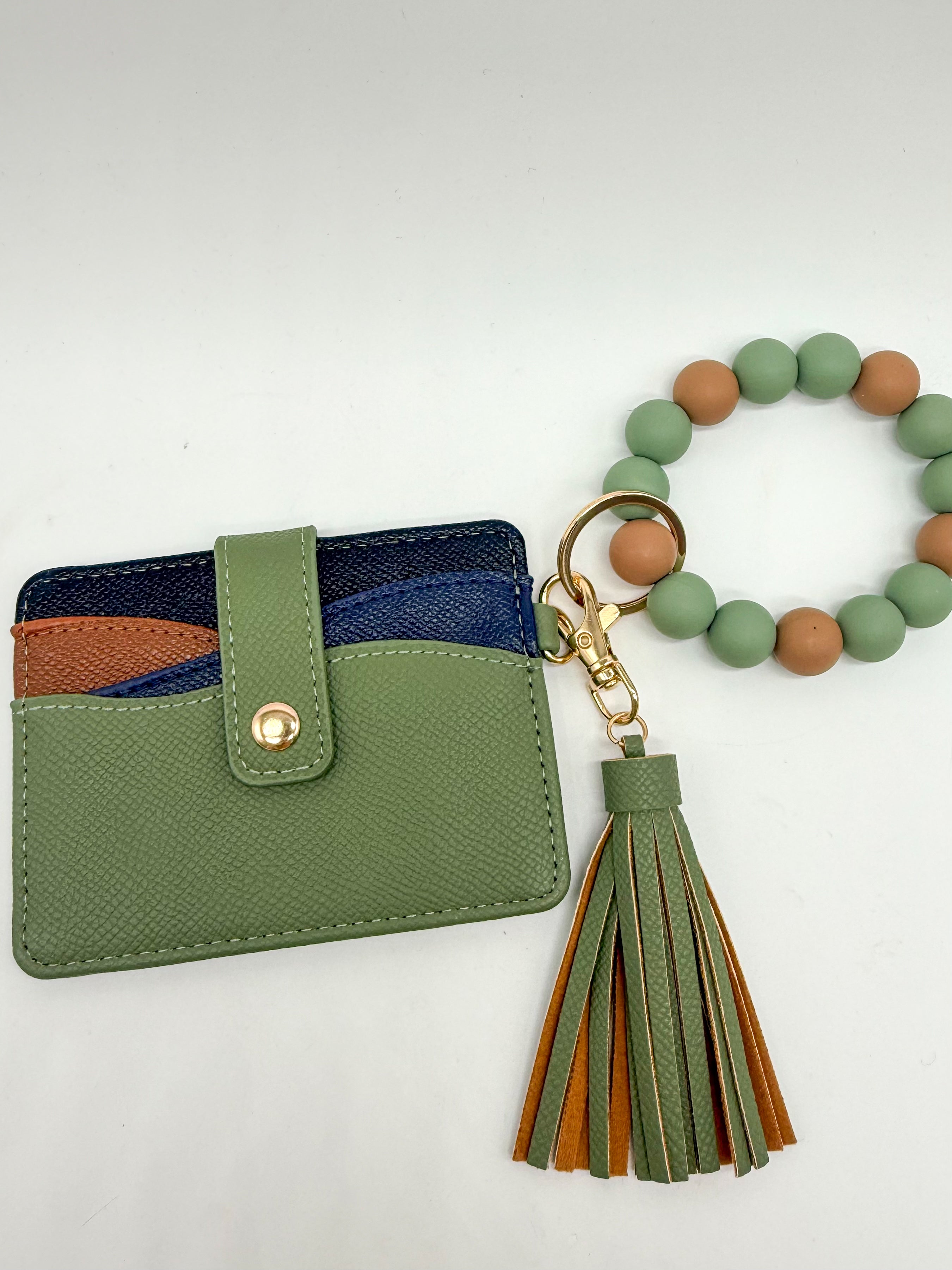 The Wavy Everyday Grab & Go Wristlet-340 Other Accessories-Heathered Boho-Heathered Boho Boutique, Women's Fashion and Accessories in Palmetto, FL
