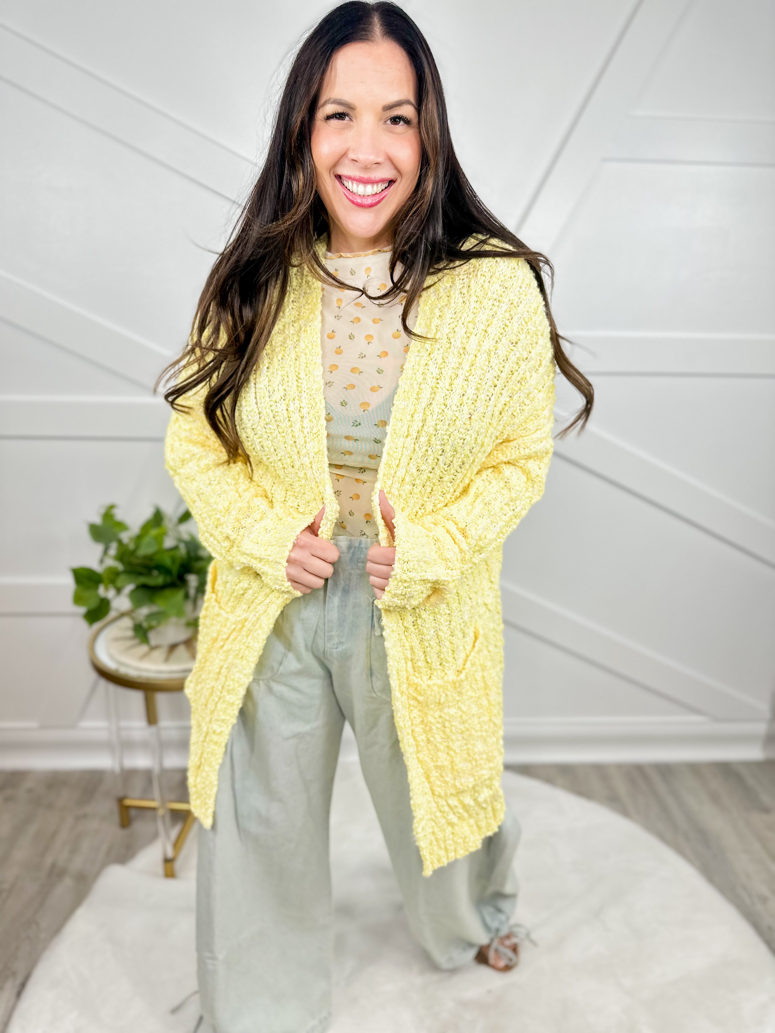 Slow Your Roll Cardigan-220 Cardigans/ Kimonos-Sweet Generis-Heathered Boho Boutique, Women's Fashion and Accessories in Palmetto, FL