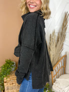 Restock: Typical Style Turtle Neck Top-120 LONG SLEEVE TOPS-Davi & Dani-Heathered Boho Boutique, Women's Fashion and Accessories in Palmetto, FL