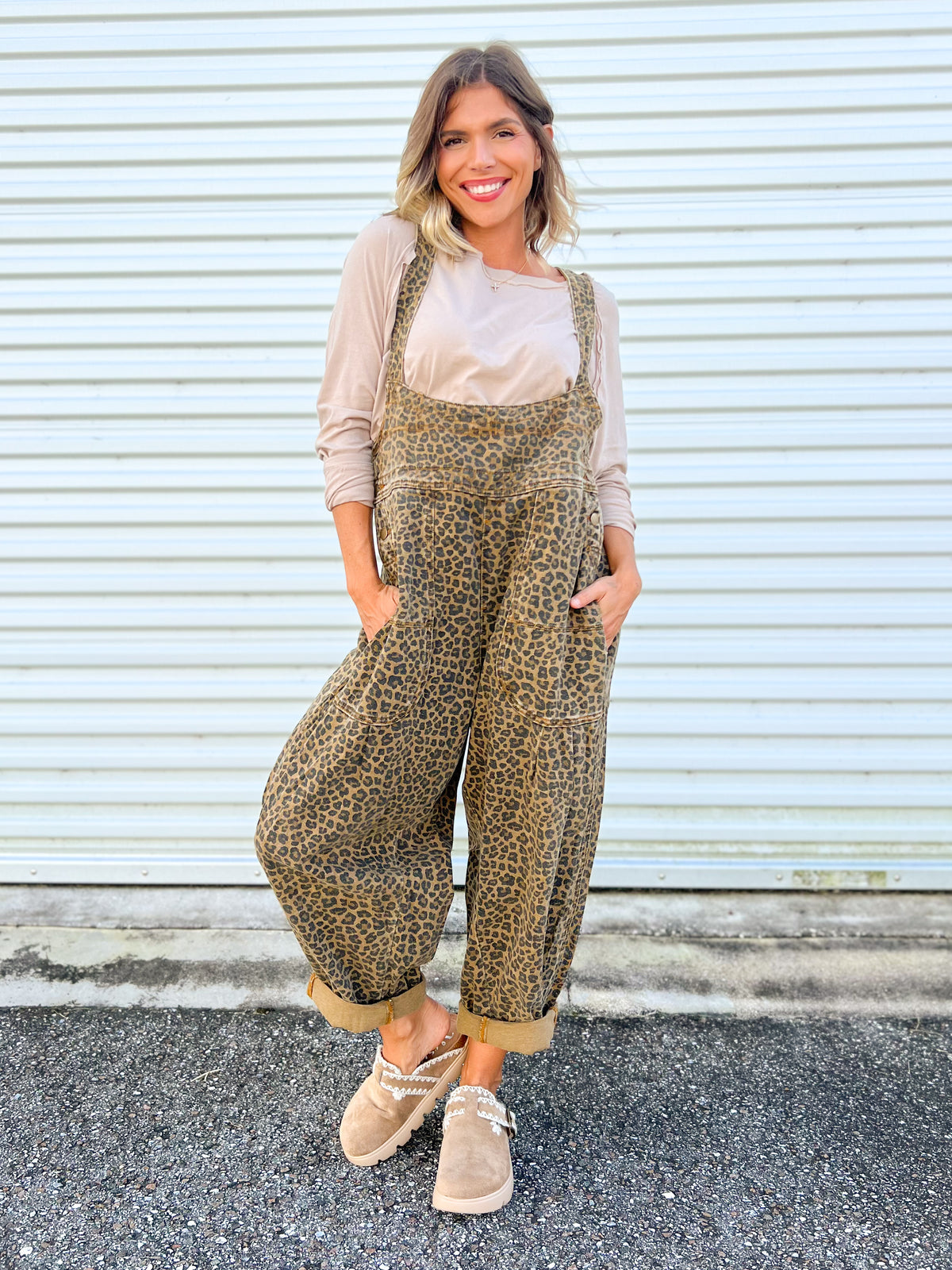 Wild Side Overalls-230 DRESSES/JUMPSUITS/ROMPERS-HEIMISH-Heathered Boho Boutique, Women's Fashion and Accessories in Palmetto, FL