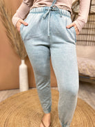 Restock: Easy Does It Joggers-150 PANTS-ZENANA-Heathered Boho Boutique, Women's Fashion and Accessories in Palmetto, FL
