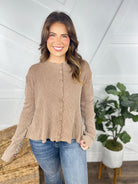 Small Town Long Sleeve Top-400 Takeover/Pre-Order-Easel-Heathered Boho Boutique, Women's Fashion and Accessories in Palmetto, FL