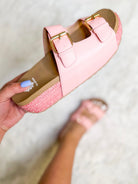 RESTOCK : Pink Bahia Flatform Sandal-350 Shoes-Yellowbox Shoes-Heathered Boho Boutique, Women's Fashion and Accessories in Palmetto, FL