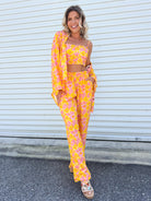 PINK LEMONADE SUMMER SET-240 Activewear/Sets-Blakeley Designs-Heathered Boho Boutique, Women's Fashion and Accessories in Palmetto, FL