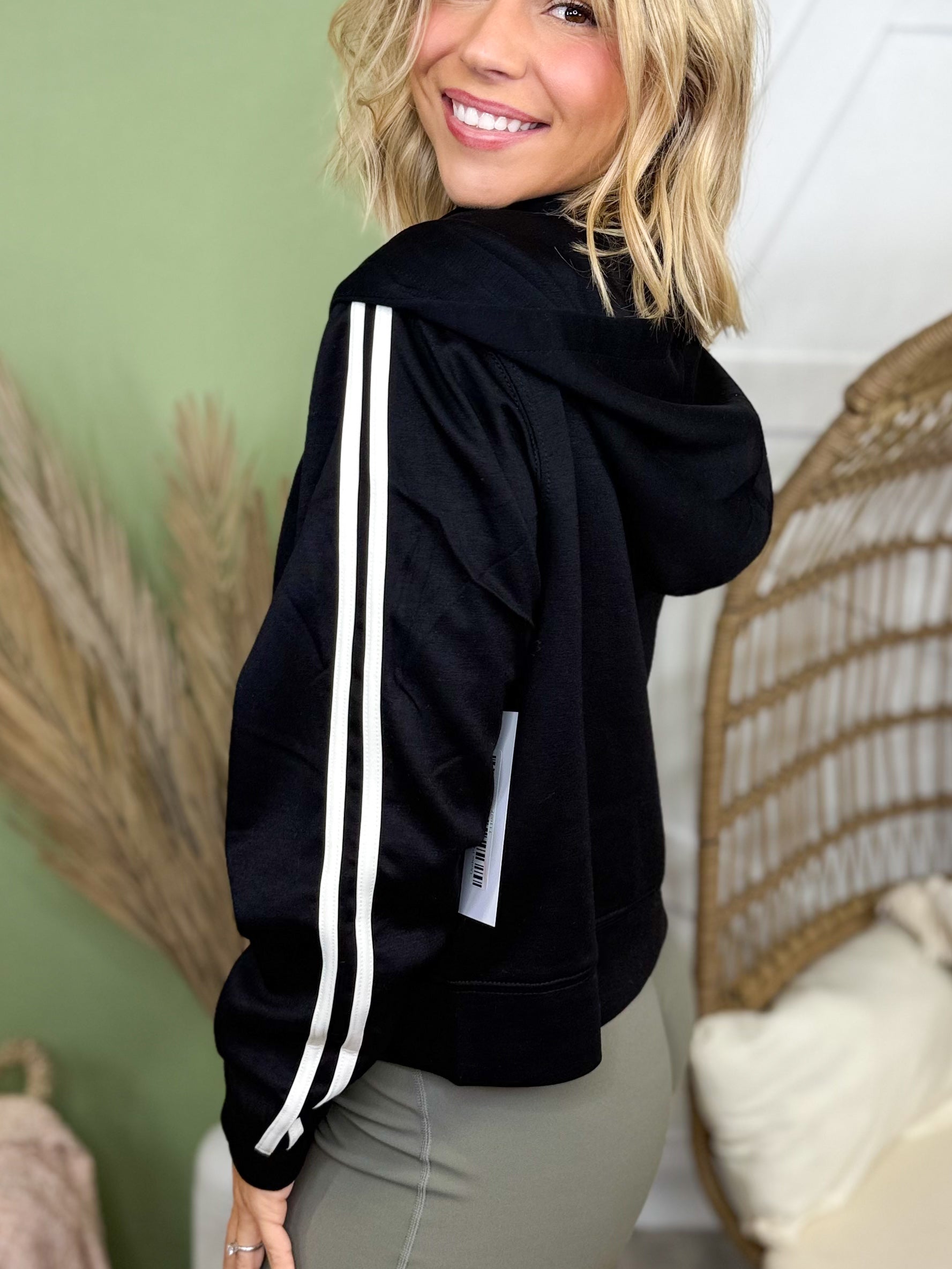 Restock: Under Pressure Jacket-200 Jackets/Shackets-White Birch-Heathered Boho Boutique, Women's Fashion and Accessories in Palmetto, FL