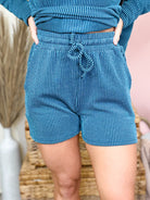 Meant to Be Short Set-240 ACTIVEWEAR/SETS-ZENANA-Heathered Boho Boutique, Women's Fashion and Accessories in Palmetto, FL