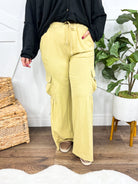 Effortless Cargo Pants-150 PANTS-Heyson-Heathered Boho Boutique, Women's Fashion and Accessories in Palmetto, FL